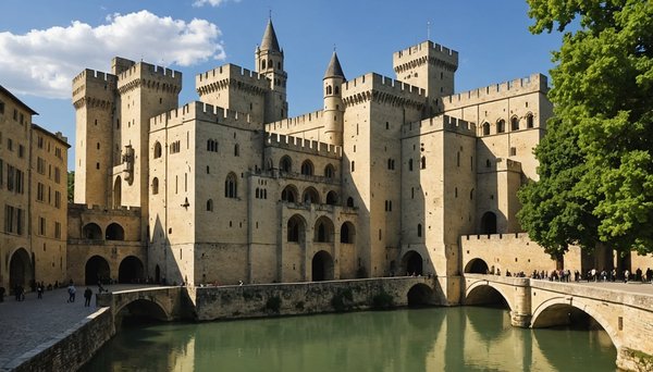 Comment le Palais des Papes d'Avignon a influencé l'art et la littérature